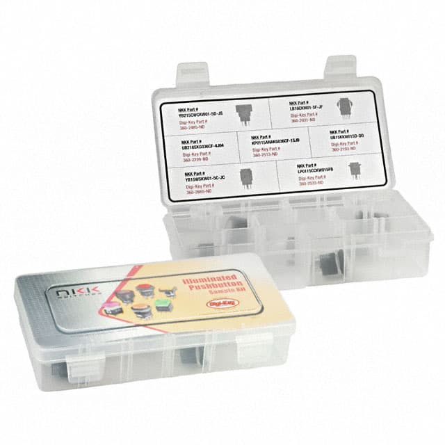 KIT-DIGI-KEY-ILLUMINATED KIT PUSH SWITCH 7 PCS ILLUMINATE