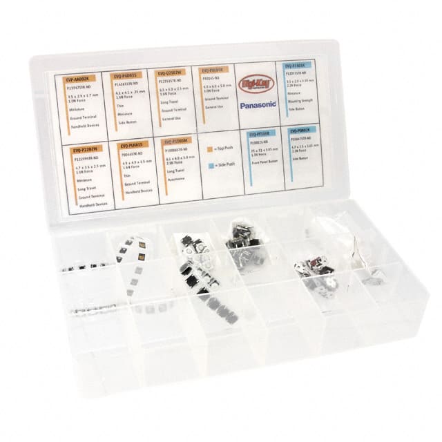 PANSW1-KIT KIT TACT SWITCH 10 PARTS 10 EACH