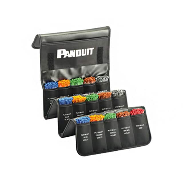 PPC25X50F PAN POUCH CANVAS WITH CABLE TIES