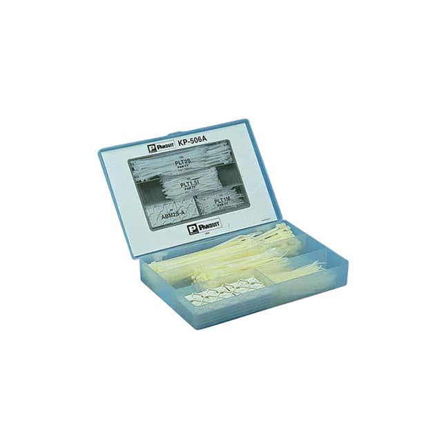 KP-506A BOX CABLE TIE PLASTIC NAT