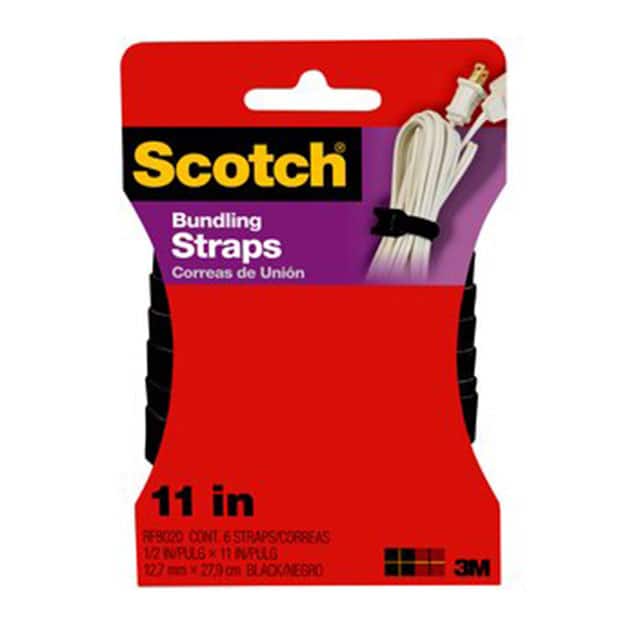 RF8020 BUNDLING STRAPS 1/2"X11" 6-PACK