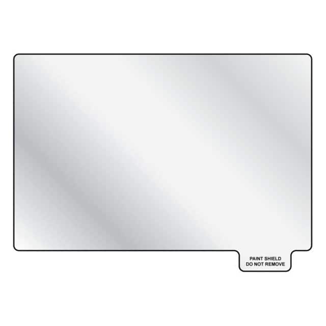 596-00792 PEEL-OFF PAINT SHIELD, UV STABLE