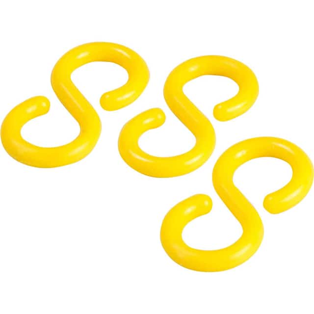78257 CONNECTING S HOOK 2.0" YLW