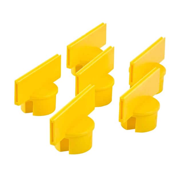 92136 SIGN POST ADAPTER: YELLOW LARGE