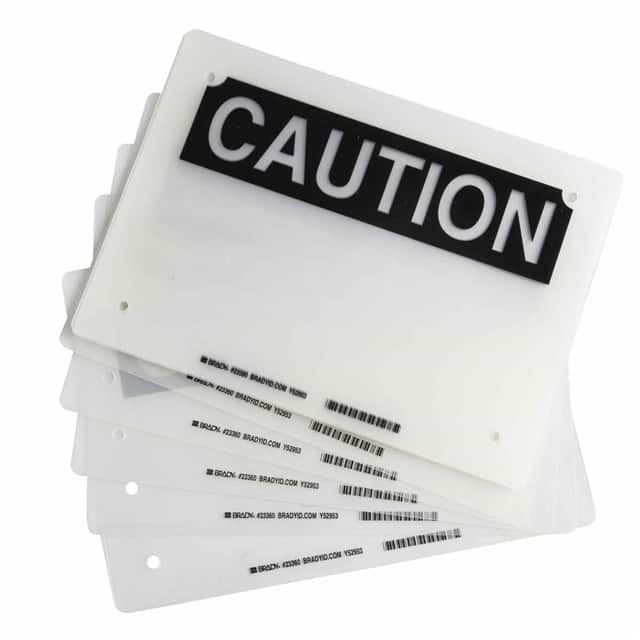 23360 LAMINATING POUCHES: CAUTION