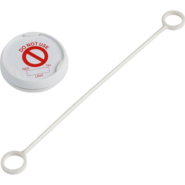 UNI-UNH 6 P STRAP UNIVERSAL TAG HOLDER W/6" PLSTC