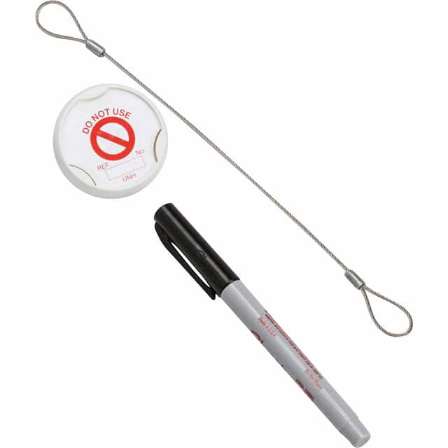 UNI-UNH S 6 STRAPS UNIVERSAL TAG HOLDER W/6" STEL S