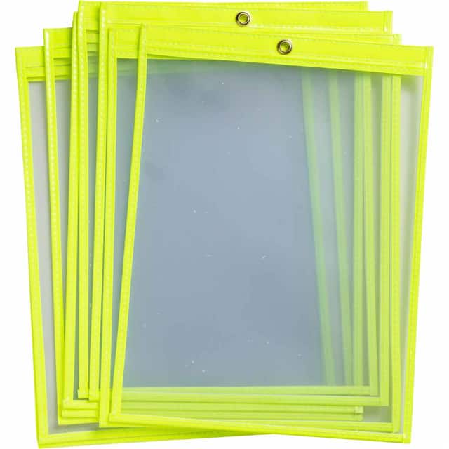 56948 9"W X 12"H, YELLOW FLUORESCENT 2