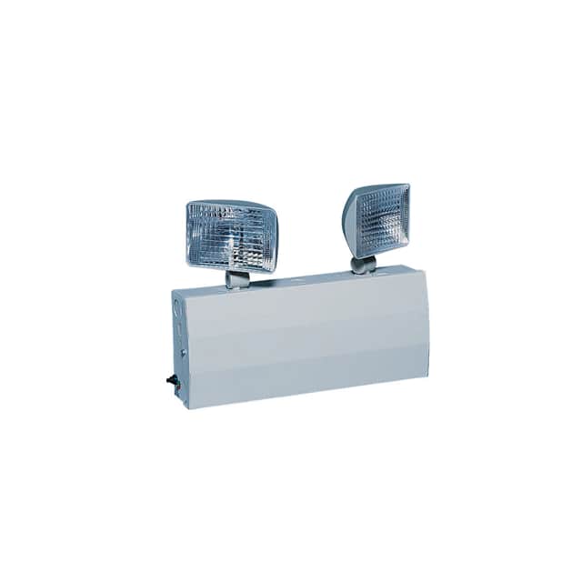 80141 EMERGENCY LIGHT W RECT LAMPS