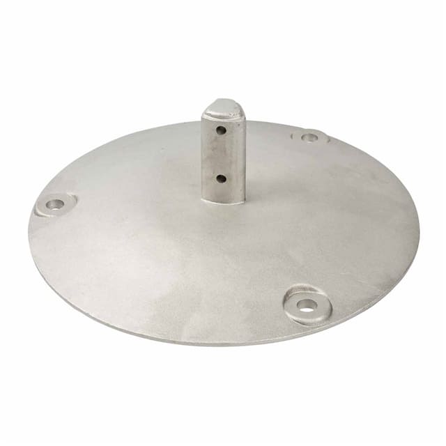 86339 SIGN POST BASE-ALUM BASE 8.13 LB