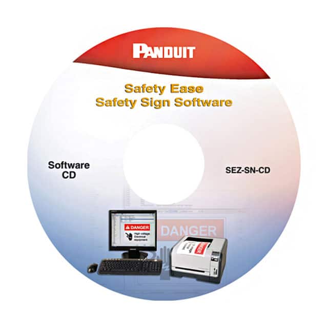SEZ-SN-CD SAFETY EASE SIGN SOFTWARE CD-ROM