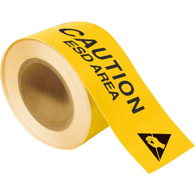 121368 B514 CAUTION ESD AREA 3X100 ROLL