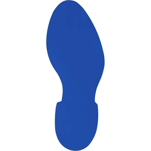 121399 B7569 FOOTPRINT 12" BLUE RIGHT F