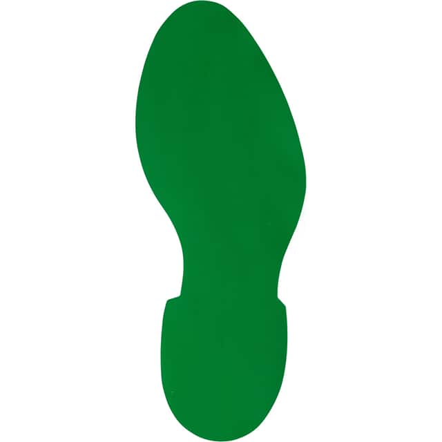 121408 B7569 VINYL FOOTPRINT-RIGHT 12"