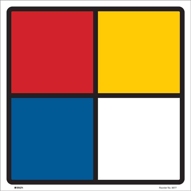 8677LS B-928 12X12 FLOOR SIGN KIT