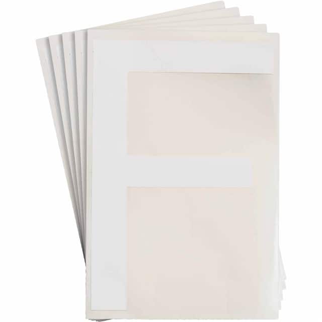 121722 6" X 8" B514 WHITE F 20/PK