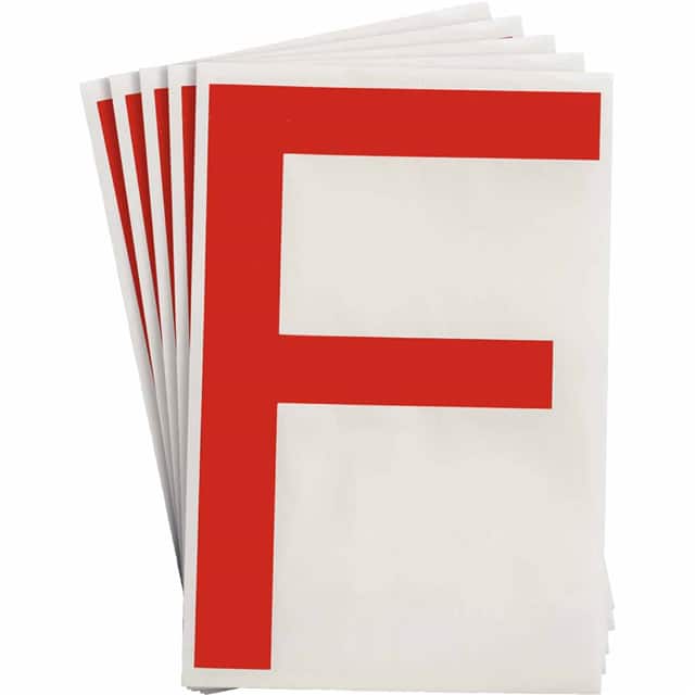 121723 6" X 8" B514 RED F 20/PK