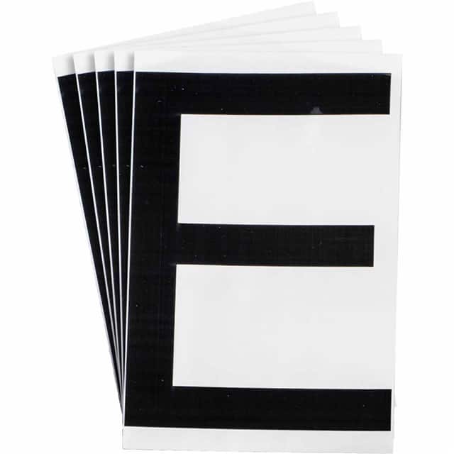 121715 6" X 8" B514 BLACK E 20/PK