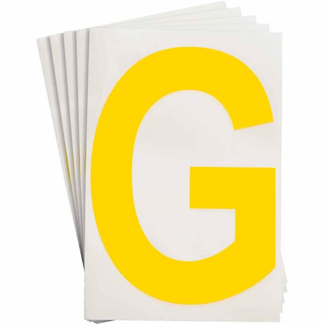 121732 6" X 8" B514 YELLOW G 20/PK