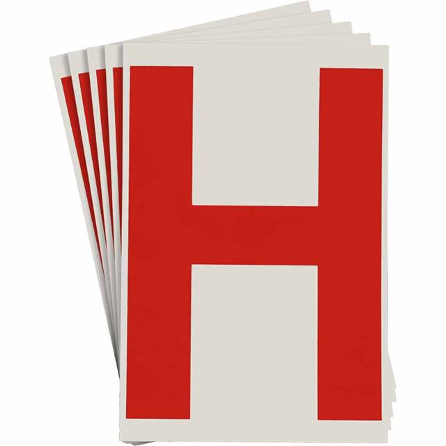 121735 6" X 8" B514 RED H 20/PK