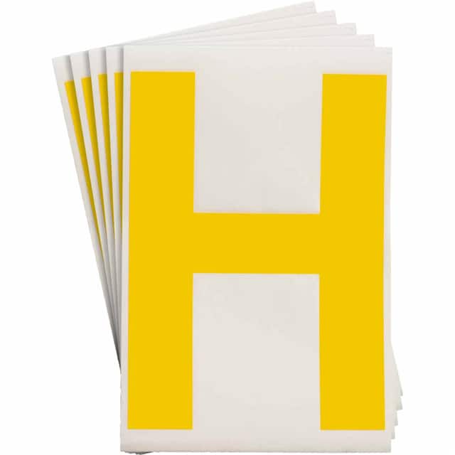 121738 6" X 8" B514 YELLOW H 20/PK