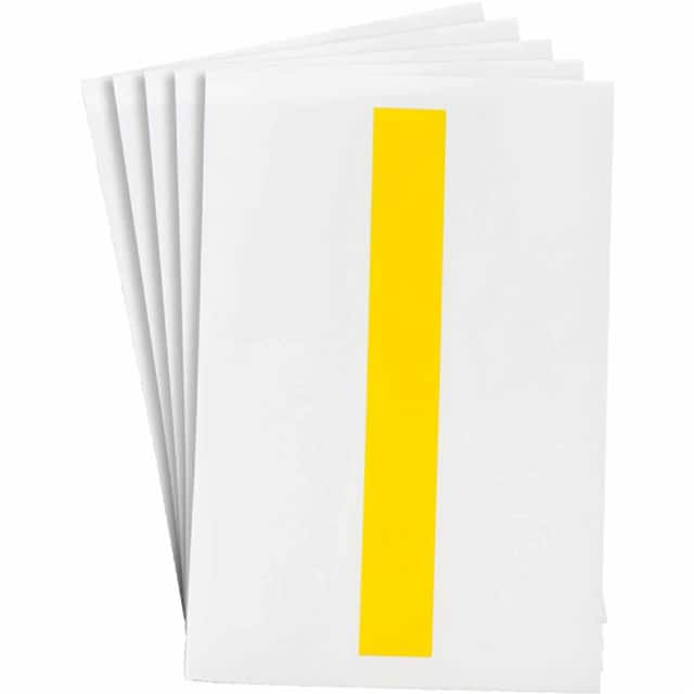 121744 6" X 8" B514 YELLOW I 20/PK
