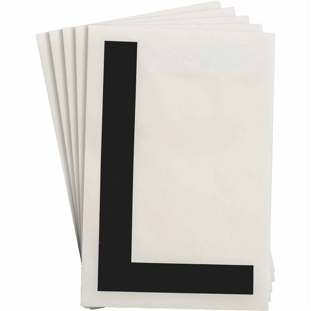 121757 6" X 8" B514 BLACK L 20/PK