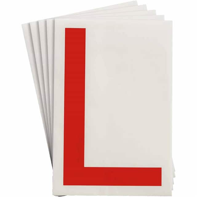 121759 6" X 8" B514 RED L 20/PK