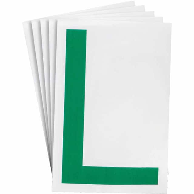 121760 6" X 8" B514 GREEN L 20/PK