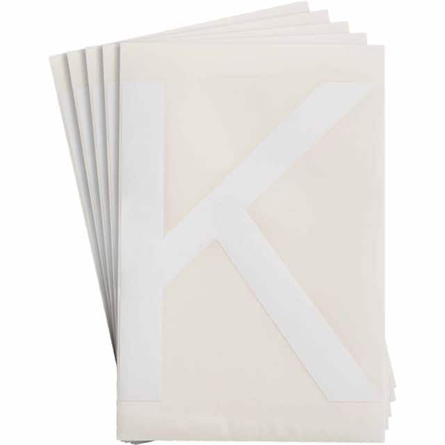 121752 6" X 8" B514 WHITE K 20/PK