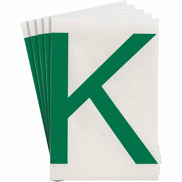 121754 6" X 8" B514 GREEN K 20/PK