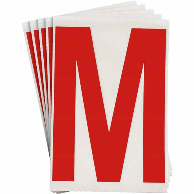 121765 6" X 8" B514 RED M 20/PK