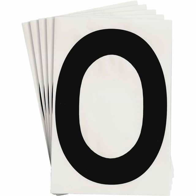 121775 6" X 8" B514 BLACK O 20/PK