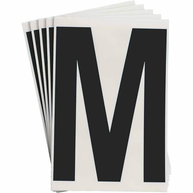 121763 6" X 8" B514 BLACK M 20/PK