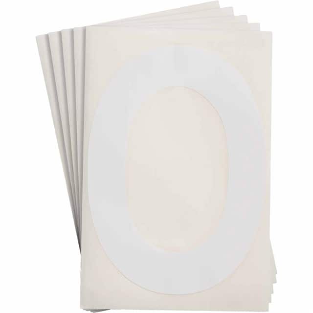 121776 6" X 8" B514 WHITE O 20/PK