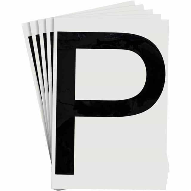121781 6" X 8" B514 BLACK P 20/PK