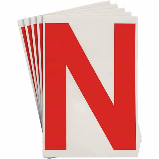 121771 6" X 8" B514 RED N 20/PK