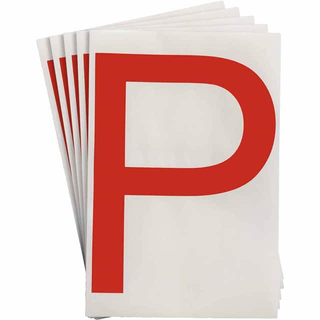 121783 6" X 8" B514 RED P 20/PK