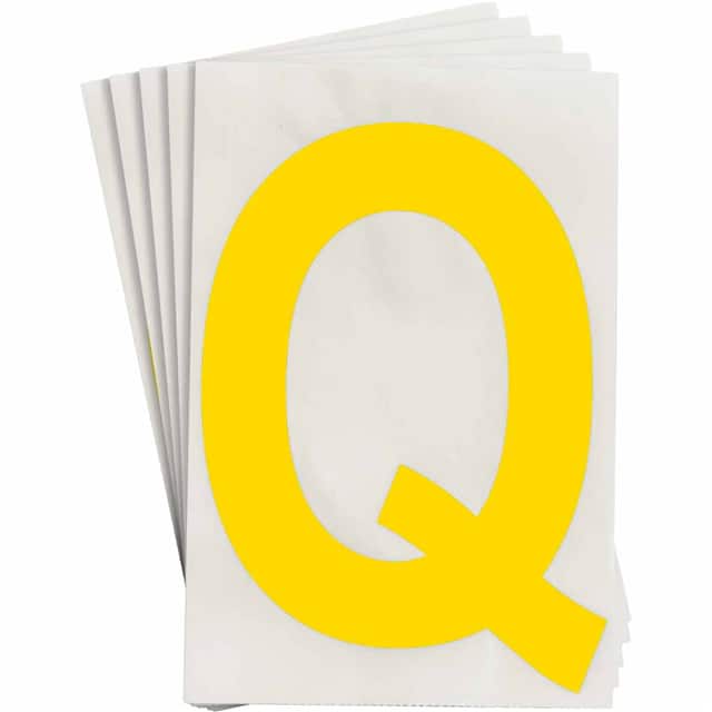 121792 6" X 8" B514 YELLOW Q 20/PK