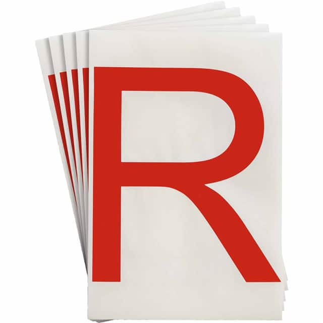 121795 6" X 8" B514 RED R 20/PK