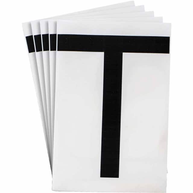 121805 6" X 8" B514 BLACK T 20/PK