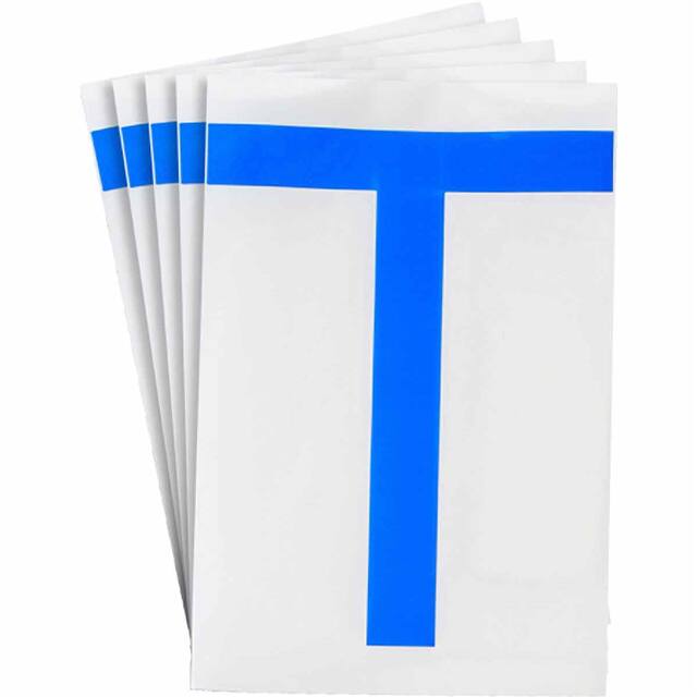 121809 6" X 8" B514 BLUE T 20/PK