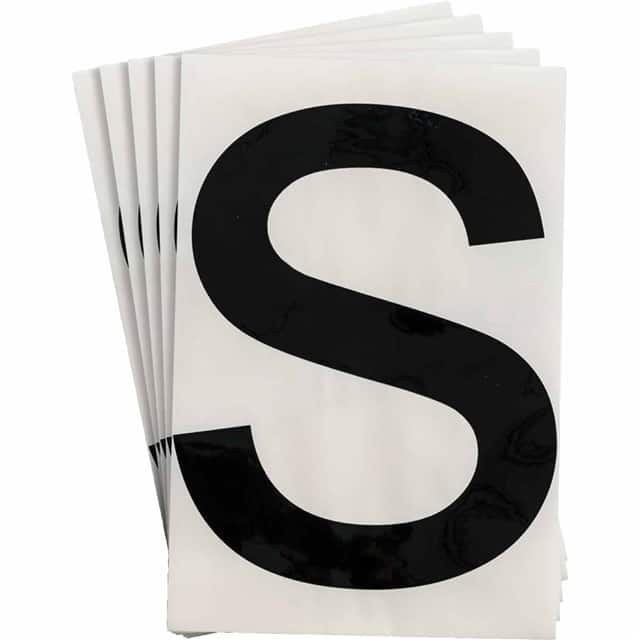 121799 6" X 8" B514 BLACK S 20/PK