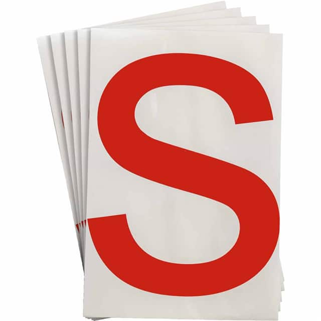 121801 6" X 8" B514 RED S 20/PK