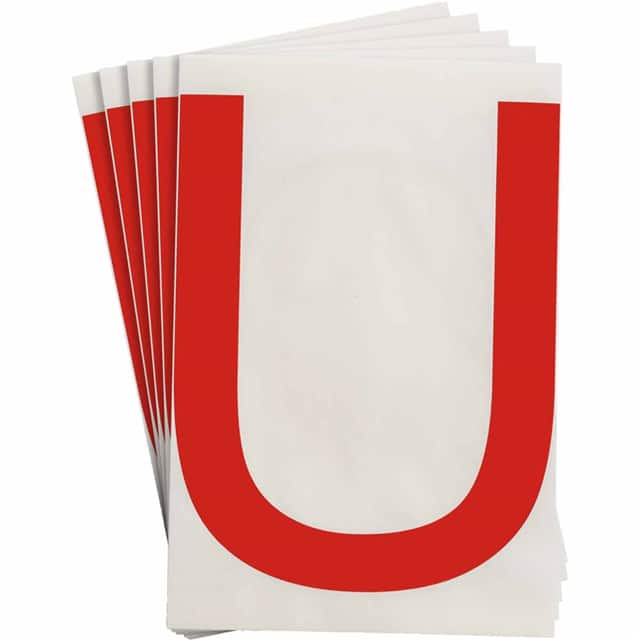 121813 6" X 8" B514 RED U 20/PK