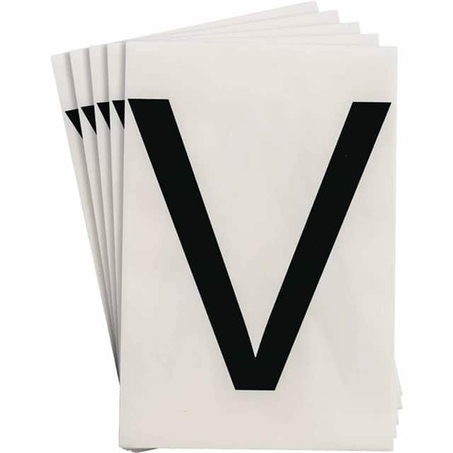 121817 6" X 8" B514 BLACK V 20/PK