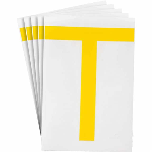 121810 6" X 8" B514 YELLOW T 20/PK
