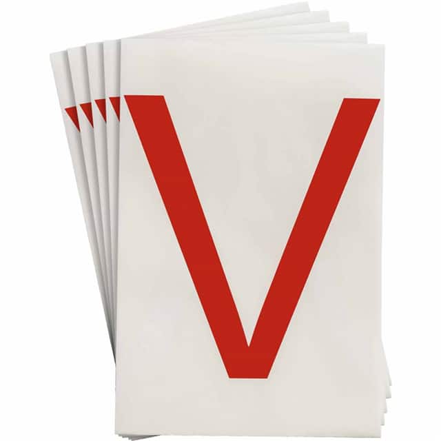 121819 6" X 8" B514 RED V 20/PK
