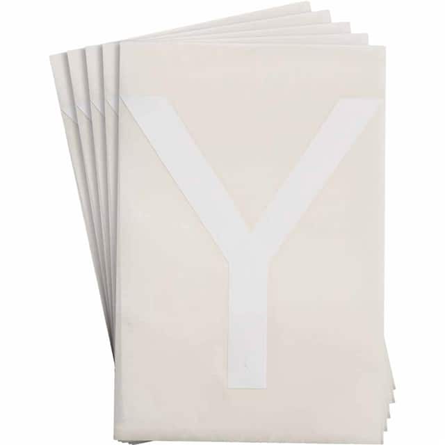 121836 6" X 8" B514 WHITE Y 20/PK