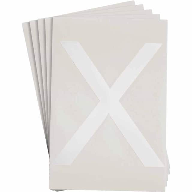 121830 6" X 8" B514 WHITE X 20/PK